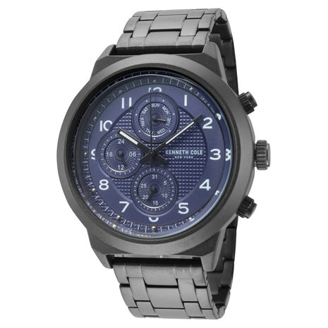 Kenneth Cole 47 Mm Quartz Blue Dial Men's Watch