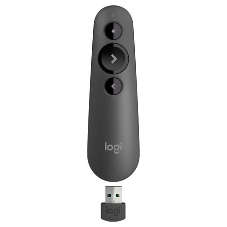 Logitech Wireless Presenter PowerPoint Clicker with Laser Pointer
