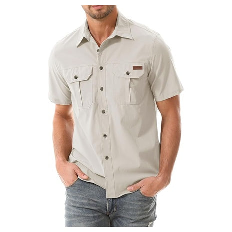 Men's Casual Short Sleeve Button Down Shirts (various Colors)