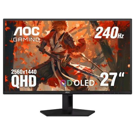 27" AOC Q27G41ZDF WQHD 240Hz 0.03ms QD-OLED Freesync Monitor