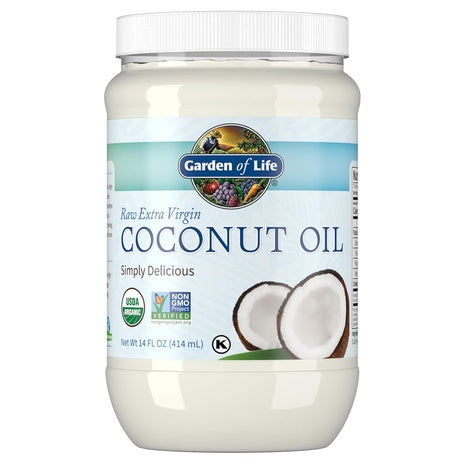 Raw Organic Extra Virgin Coconut Oil (14oz)