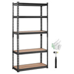 Vevor 5-Tier Adjustable 2000 lbs Capacity Storage Shelving Unit