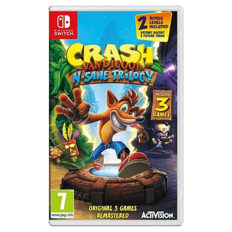 Crash Bandicoot N. Sane Trilogy Standard Edition For Nintendo Switch