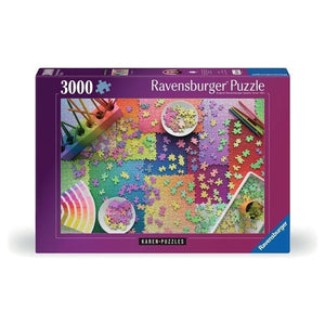 3,000-Piece Ravensburger Puzzle on Puzzles Puzzle