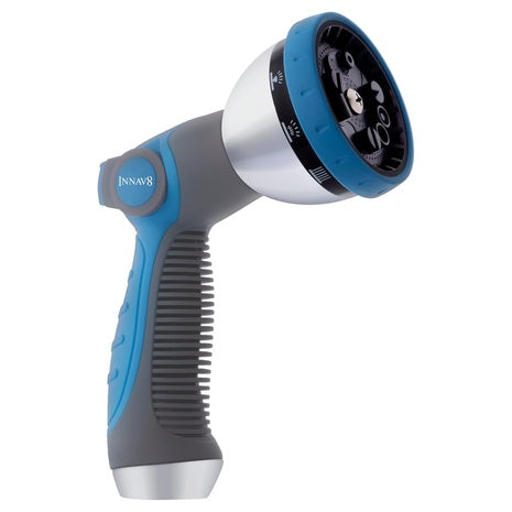 Innav8 Garden Water Hose Nozzle Sprayer With 10 Spray Patterns