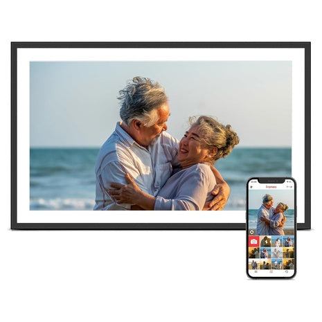 Pastigio 15.6" 32GB Large Frameo Digital Photo Frame