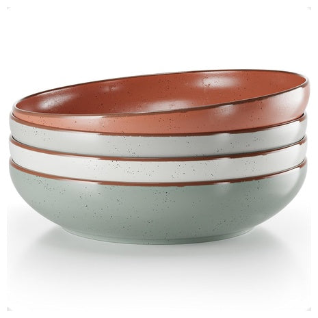 4 Ceramic Pasta Bowls