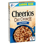 Large Size Cheerios Oat Crunch Almond Cereal (18.2 Oz)