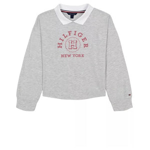 Tommy Hilfiger Girls' Collared Sweatshirt