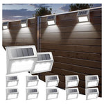 12 Solar Outdoor Fence Lights