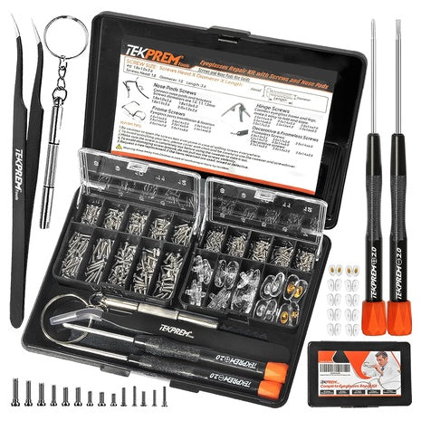 Magnetic Eyeglass Repair Tool Kit With Eyeglass Screws