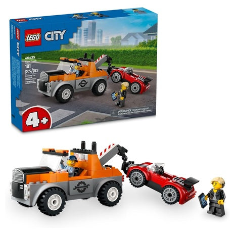 LEGO City Tow Truck and Sports Car Repair