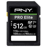 PNY 512GB PRO Elite Class Memory Card
