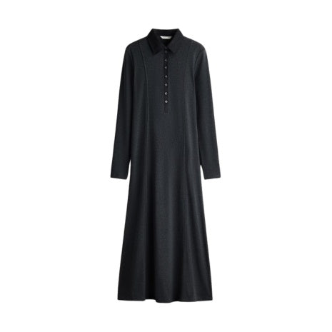 Women's Knit Polo Dress