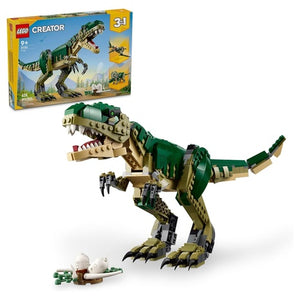 LEGO Creator 3-in-1 T Rex Dinosaur Building Toy Kit