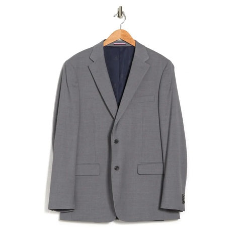 Tommy Hilfiger 2 Button Notch Lapel Wool Blend Jacket