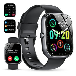 Smart Watch with Bluetooth Calls & Fitness Tracking