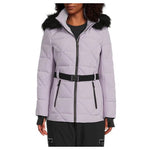 Michael Kors Women's Missy Faux-Fur Trim Quilted Parka