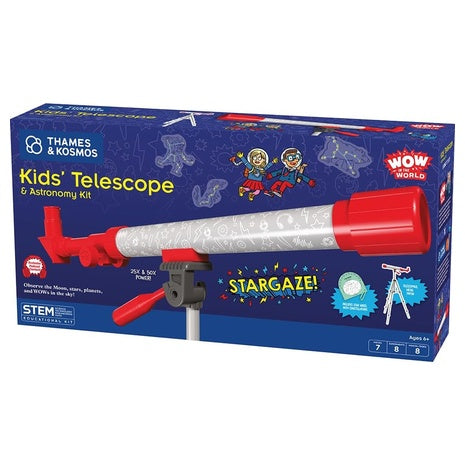 Kids' Telescope and Astronomy Kit