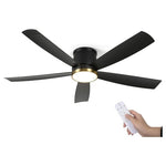 52" Ceiling Fan With Dimmable Light