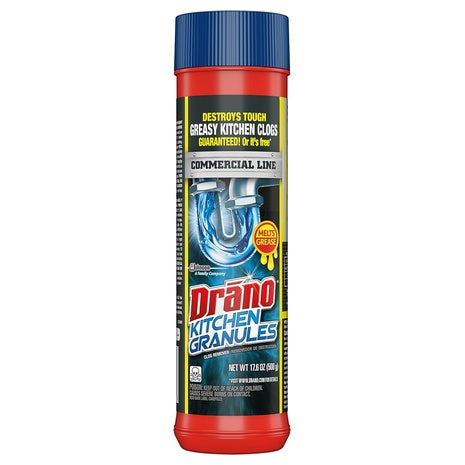17.6oz Drano Kitchen Granules Drain Clog Remover And Cleaner