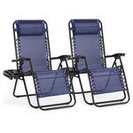 2 Piece Zero Gravity Patio Recliner