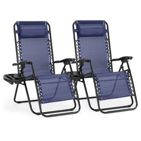 2 Piece Zero Gravity Patio Recliner
