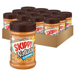 12-Pack of Skippy Natural Creamy Peanut Butter Spread (15 Oz)