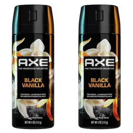 2-Pack Axe Body Spray Deodorant