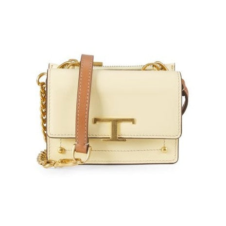 Logo Leather Shoulder Bag