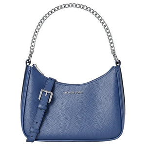 Michael Kors Women's Jet Set Large Pebbled Leather Convertible Crossbody Bag