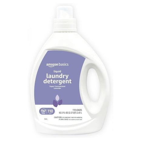 110 Loads Amazon Basics Liquid Laundry Detergents