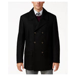 Michael Kors Men's Classic Fit Double-Breasted Wool Blend Peacoats