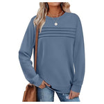 Women's Pleat Detail Sweatshirt (6 Colors)