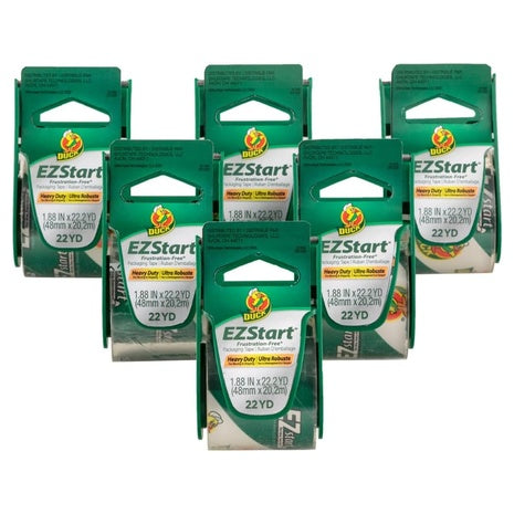 24-Ct Duck EZ Start Clear Packing Tape Dispensers
