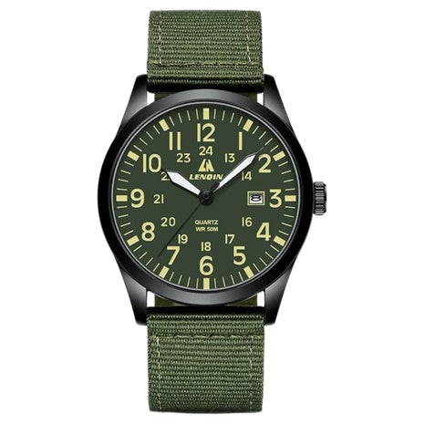 Men's Waterproof Military Sport Analog Quartz Watch (Various)