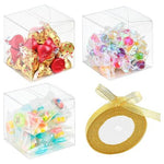 45-Pack Clear Plastic Favor/Gift Boxes