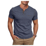 Men’s Henley T-Shirt (5 Colors)