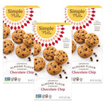 3-Pack Simple Mills Almond Flour Chocolate Chip Cookies (OU-D)