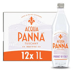 12 Bottles Acqua Panna Natural Spring Water (1L)