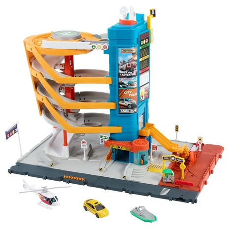 Matchbox Toy Vehicles And Playset 5 Level Center Toy