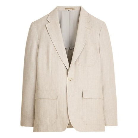 Men's Crosby Classic Fit Suit Jacket in Linen Herringbone