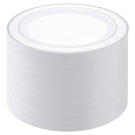 100 Disposable Plates on Sale (2 Colors)