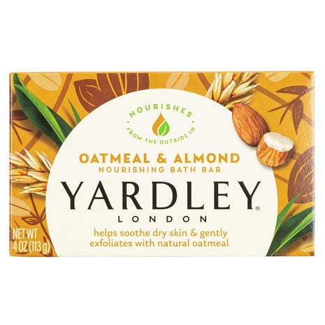 Yardley Oatmeal & Almond Moisturizing Bar Soap