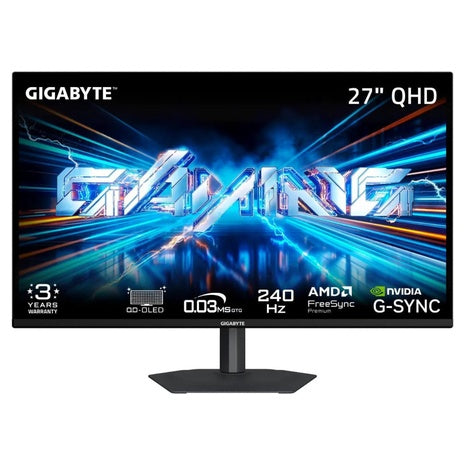 27" Gigabyte GO27Q24A WQHD 240Hz 0.3ms OLED Gaming Monitor