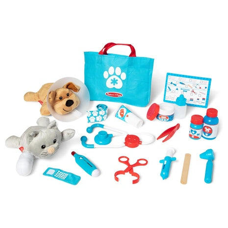 24-Piece Melissa & Doug Examine and Treat Pet Vet Play Set