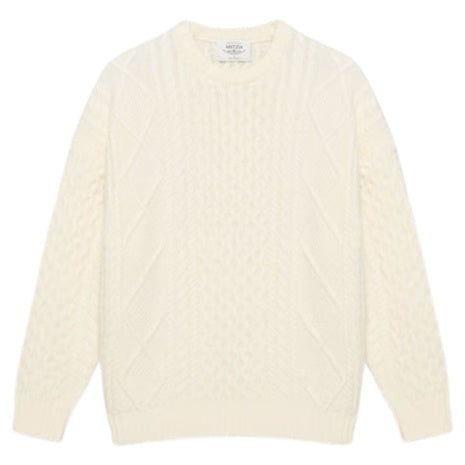 Women's Heritage Knit Merino Wool Crew Sweater