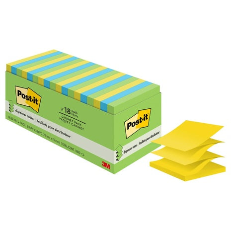 18 Post-it Pop-Up Sticky Note Pads