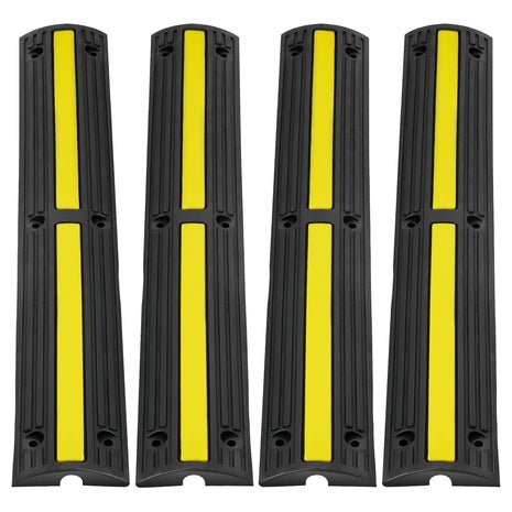 4-Pack Vevor 3.28ft Cable Protector Ramp