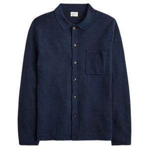 Men's Milano Stitch Polo Cardigan Sweater